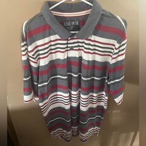 ECKŌ UNLTD | XL | GRAY, RED AND WHITE